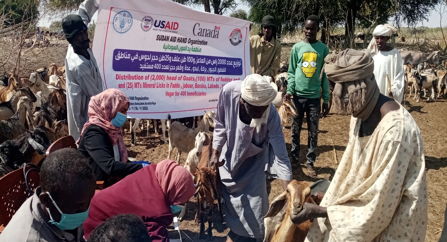 Restoration and improvement of food and nutrition security of (12,000) vulnerable pastoral household (72,000 people)